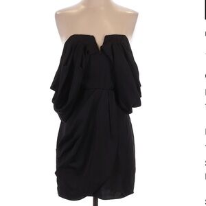 DO+BE Black Strapless Dress